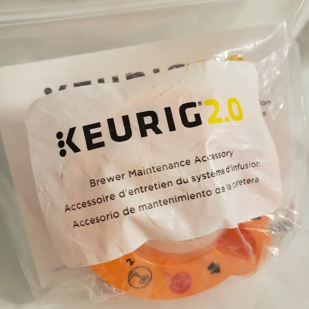 Keurig 2.0 Brewer Top Needle Cleaning Maintenance Accessory NEW